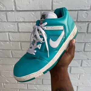 Nike Air Force 2 Low x Supreme Teal 2017 - Size 13